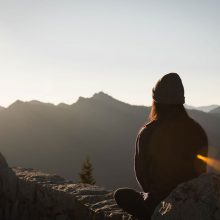 Woman Practicing Meditation